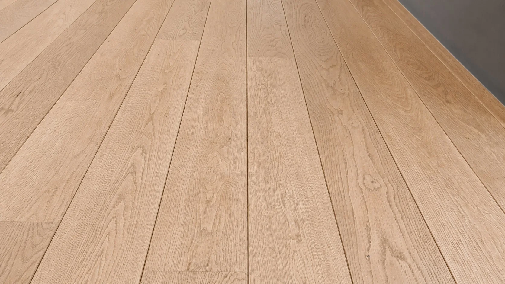 Détail de parquet en chêne comme image de finition